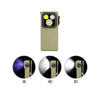 Olight Oclip Ultra - 530 Lumens - Mini lampe à clip avec faisceau large - OLIVE