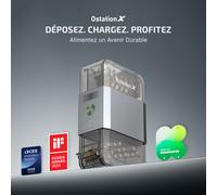 Olight Ostation X - Chargeur de Pile AA/AAA Rechargeable Automatique 3-en-1