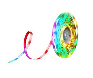 OLIGHT Ostrip Rubans à LED 5M 150LM RGB Bande Guirlande Lumineuse Bluetooth APP Multicolore DIY 16 Modes Chambre Lumière Chronométré pour aux Fêtes, aux Surprises et Créez une Atmosphère Festive