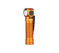 OLIGHT Perun 3 Lampe Frontale Ultra Puissante Rechargeable USB EDC 3000 LM Portée Max. 160 Mètres Torche Clignotant 7 Modes Étanche IP68 Headlamp LED Feu Rouge Pour Camping Orange