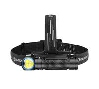 OLIGHT Perun 3 Lampe Frontale Ultra Puissante Rechargeable USB EDC 3000 LM Portée Max. 160 Mètres Torche Clignotant 7 Modes Étanche IP68 Headlamp LED Feu Rouge Pour Camping,Jogging Noir