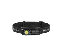 Olight Lampe frontale et angulaire Perun 3 Mini – 1250 lumens – blanc froid – noir