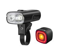 OLIGHT RN 2000 Phare LED Rechargeable 2000 Lumens Portée Max de 557ft Bundle RN 120C Feux de Vélo 120 Lumens Feu arrière Visibilité à 260 Degrés Jusqu'à 1500M Ensemble de Lampes de pour Cyclistes