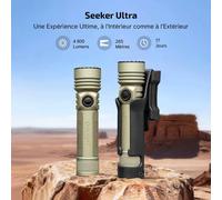 Olight Seeker Ultra | Lampe Torche Rechargeable Ultra Puissante 4800 Lumens
