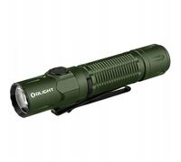 Olight Warrior 3S - Lampe torche LED vert olive, puissante et compacte, alimentation sur batterie