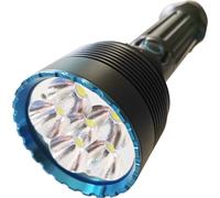 Olight X9R Marauder lampe de poche LED avec jusqu'à 25000 lumens extra lumineux, batterie et chargeur inclus
