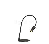 Oligo A Little Bit Lampe de table LED tête noire mate/tube noir mat/pied noir mat Ce luminaire comporte des modules à LED prémontés de classes énergétiques A A