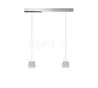 Oligo Balino Casambi 2 lampe, chrome / gris diamant