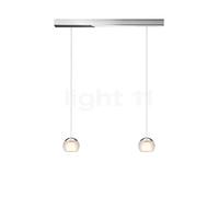 Oligo Balino Casambi 2 lampe Pendelleuchte, chrome / satiné