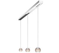 Oligo Balino Casambi 3 lampe, chrome / gris diamant