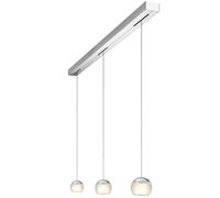 Oligo Balino Casambi 3 lampe, chrome mat / satiné