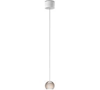 Oligo Balino Suspension avec réglage en hauteur caché Pendelleuchte, chrome / gris diamant