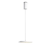 Oligo Decent Suspension LED, blanc mat - 27 cm - fixe Ce luminaire comporte des modules à LED prémontés de classes énergétiques A A++, A+, A