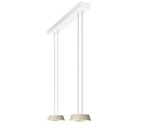Oligo Glance Suspension 2 flammes avec réglage en hauteur caché Pendelleuchte, cachemire