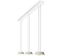 Oligo Glance Suspension 3 flammes avec réglage en hauteur caché Pendelleuchte, cachemire
