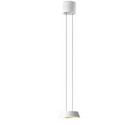 Oligo Glance Suspension LED - réglage en hauteur invisible cache-piton blanc mat/tête blanc mat Ce luminaire comporte des modules à LED prémontés de classes énergétiques A A++, A+, A