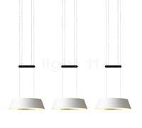 Oligo Glance Suspension LED 3 foyers blanc mat Ce luminaire comporte des modules à LED prémontés de classes énergétiques A A++, A+, A
