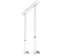 Oligo Glance Suspension réglable 2 flammes Pendelleuchte, blanc mat