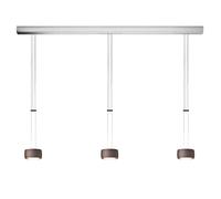 Oligo Grace 3 Tunable White Suspension Pendelleuchte, Brazilian Brown