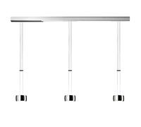 Oligo Grace Suspension LED 3 foyers - réglable en hauteur, chrome Ce luminaire comporte des modules à LED prémontés de classes énergétiques A A++, A+, A
