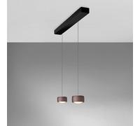 OLIGO GRACE Suspension LED Tunable White avec réglage de la hauteur invisible, 63-506-34-23+62-506-10-23+G42-931-51-41#2,