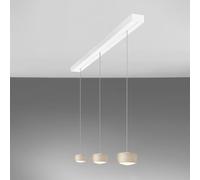 OLIGO GRACE Suspension LED Tunable White avec réglage de la hauteur invisible, 63-506-44-21+62-506-20-21+G42-931-51-51#3,