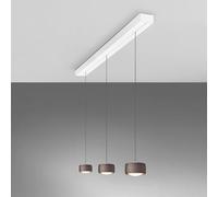 OLIGO GRACE Suspension LED Tunable White avec réglage de la hauteur invisible, 63-506-44-21+62-506-20-21+G42-931-51-41#3,