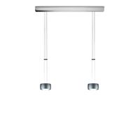 Oligo Grace Suspension réglable 2 flammes Pendelleuchte, basalte