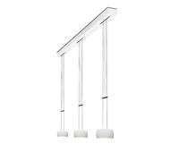 Oligo Grace Suspension réglable 3 flammes Pendelleuchte, blanc mat
