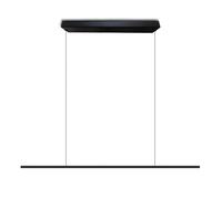 Oligo Linto One Suspension avec réglage en hauteur caché Pendelleuchte, noir mat / noir mat