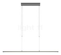 Oligo Lisgo Sky Straight Suspension LED gris mat - 187,5 cm Ce luminaire comporte des modules à LED prémontés de classes énergétiques A A++, A+, A