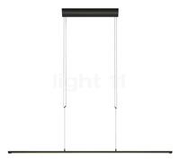 Oligo Lisgo Sky Straight Suspension LED noir mat - 187,5 cm Ce luminaire comporte des modules à LED prémontés de classes énergétiques A A++, A+, A