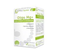 Oligo Mg+ - Combat Efficacement la Fatigue - Magnésium, Chlorella et Vitamines - Contribue à Réduire le Stress et Booste la Vitalité - Laboratoire EffiNov - 14 sticks