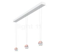 Oligo Slack-Line Globe Suspension LED 3 foyers Ce luminaire comporte des modules à LED prémontés de classes énergétiques A A++, A+, A