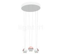 Oligo Slack-Line Globe Suspension LED Cluster Ce luminaire comporte des modules à LED prémontés de classes énergétiques A A++, A+, A