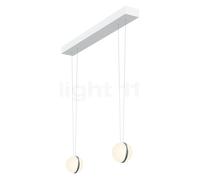 Oligo Slack-Line Nova Suspension LED 2 foyers Ce luminaire comporte des modules à LED prémontés de classes énergétiques A A++, A+, A