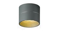 Oligo Tudor Plafonnier LED gris mat - 9,5 cm Ce luminaire comporte des modules à LED prémontés de classes énergétiques A A++, A+, A