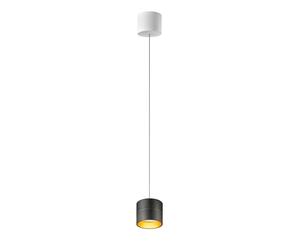 Oligo Tudor S HA Tunable White Suspension Pendelleuchte, noir mat / feuille d`or