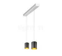 Oligo Tudor Suspension LED 2 foyers - réglage en hauteur invisible