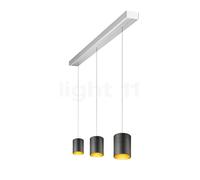 Oligo Tudor Suspension LED 3 foyers - réglage en hauteur invisible