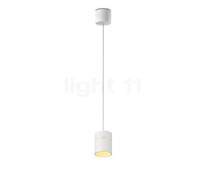 Oligo Tudor Suspension LED - réglage en hauteur invisible cache-piton blanc mat/tête blanc mat - 14 cm Ce luminaire comporte des modules à LED prémontés de classes énergétiques A A