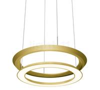 Oligo Yano Suspension LED cache-piton blanc mat/tête bronze Ce luminaire comporte des modules à LED prémontés de classes énergétiques A A++, A+, A