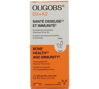 Laboratoire CCD Oligobs D3+K2 Flacon Compte-Gouttes 15ml