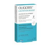 Oligobs Lactation Boost | Complément alimentaire favorisant la production de lait maternel | Moringa, Fenouil, Orge | 14 gélules | Formule Vegan | Fabriqué en France
