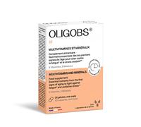 Oligobs M | Vitamines & Minéraux | Fatigue, stress oxydatif et équilibre psychologique | 30 gélules | Laboratoire CCD | Formule antioxydante zinc, magnésium, vitamines B, C et E | Fabriqué en France