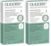 Oligobs Règles Difficiles Confort Menstruel 1 Cycles | Camomille, Fenouil, Gingembre, Magnésium & Vitamine B6 | Ressenti dès 33 min | Cure 5 Jours | Sans Hormones | Dès 12 Ans | Fabriqué en France