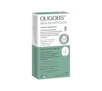 Oligobs Règles Difficiles Confort Menstruel 3 Cycles | Camomille, Fenouil, Gingembre, Magnésium & Vitamine B6 | Ressenti dès 33 min | Cure 5 Jours | Sans Hormones | Dès 12 Ans | Fabriqué en France