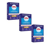 Oligocean PMH Plasma Marin Hypertonique 20 ampoules de 10ml Lot de 3