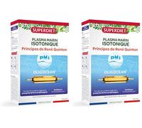 OLIGOCÉAN - PMI Plasma Marin Isotonique - Principes de Quinton - Fabrication française - 20 ampoules de 10 ml (Lot de 2)