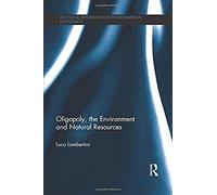 Oligopoly, The Environment And Natural Resources